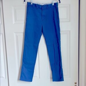 Crewcuts Blue Stretch Chino Dress Pants, Size 14